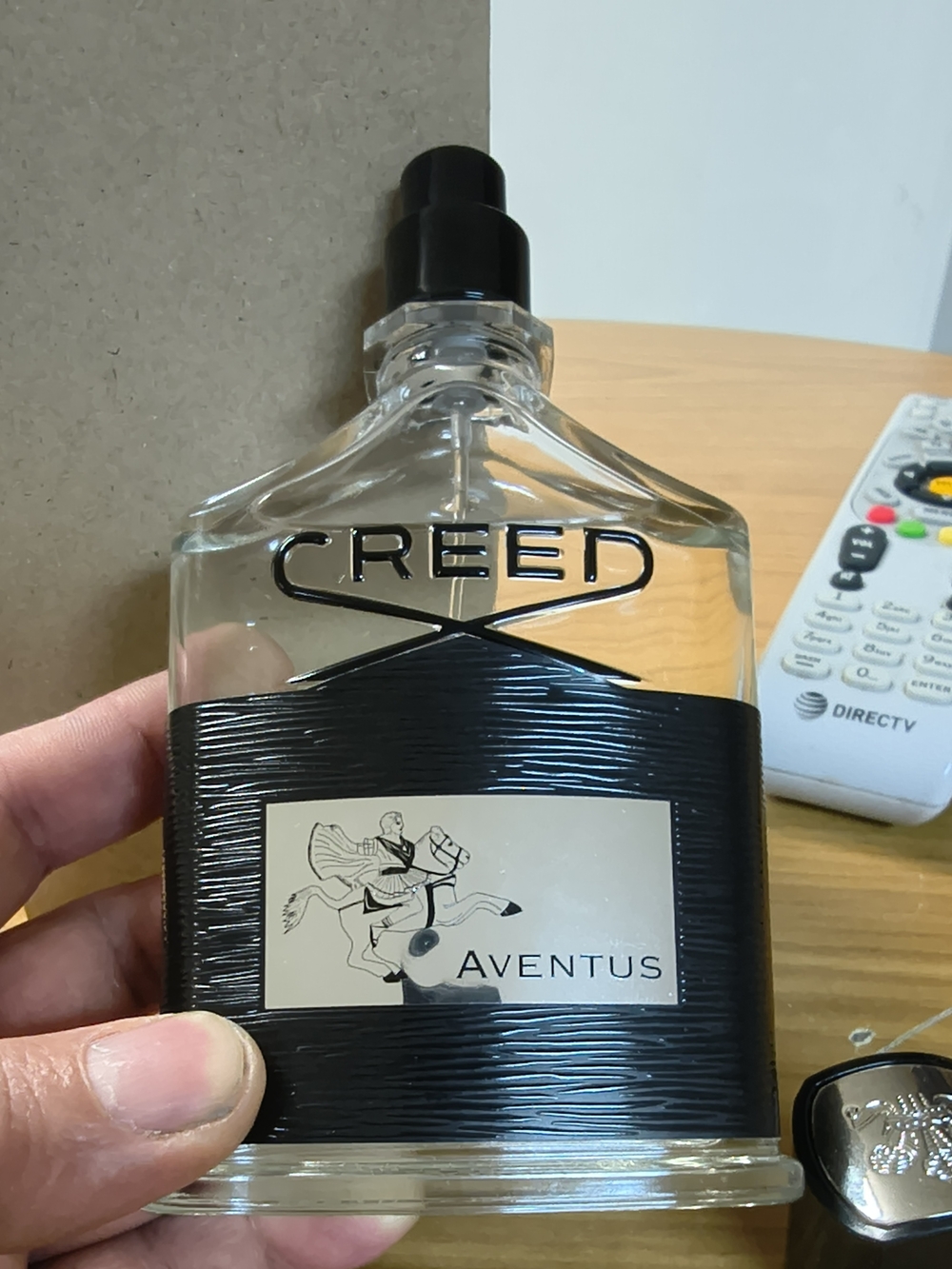 Creed Aventus Black/Clear Luxury Eau de Parfum Bottle